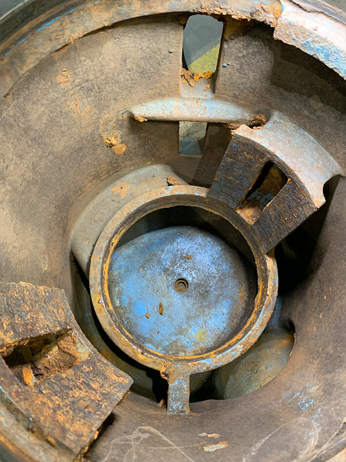 Filterautomat korrosionsbehaftet