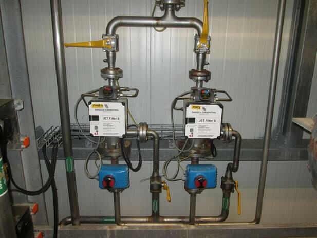 JET Filter S in Industrie einsatzbereit