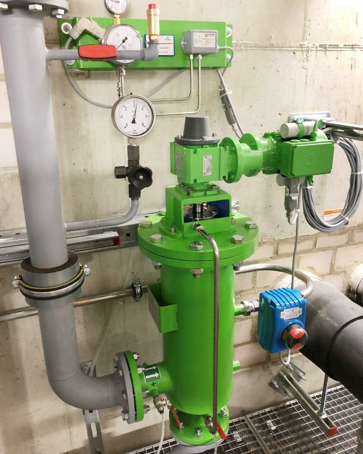 Rückspül-Trommelfilter S im Einsatz