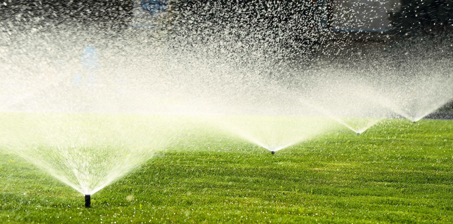 Sprinklersysteme im Einsatz