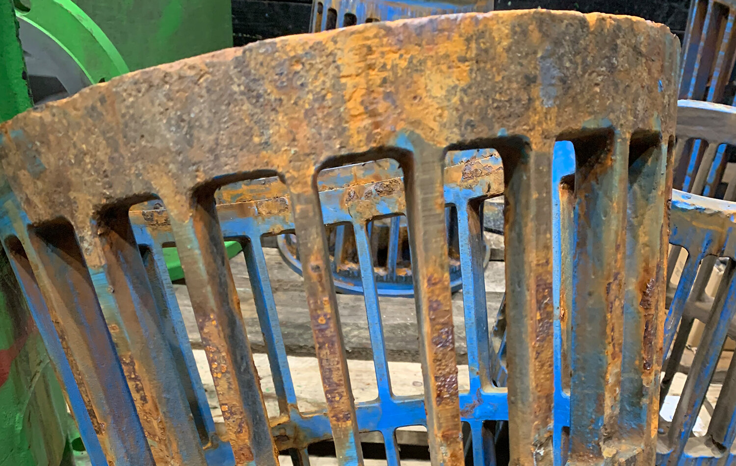 Korrosion am Filtergehäuse