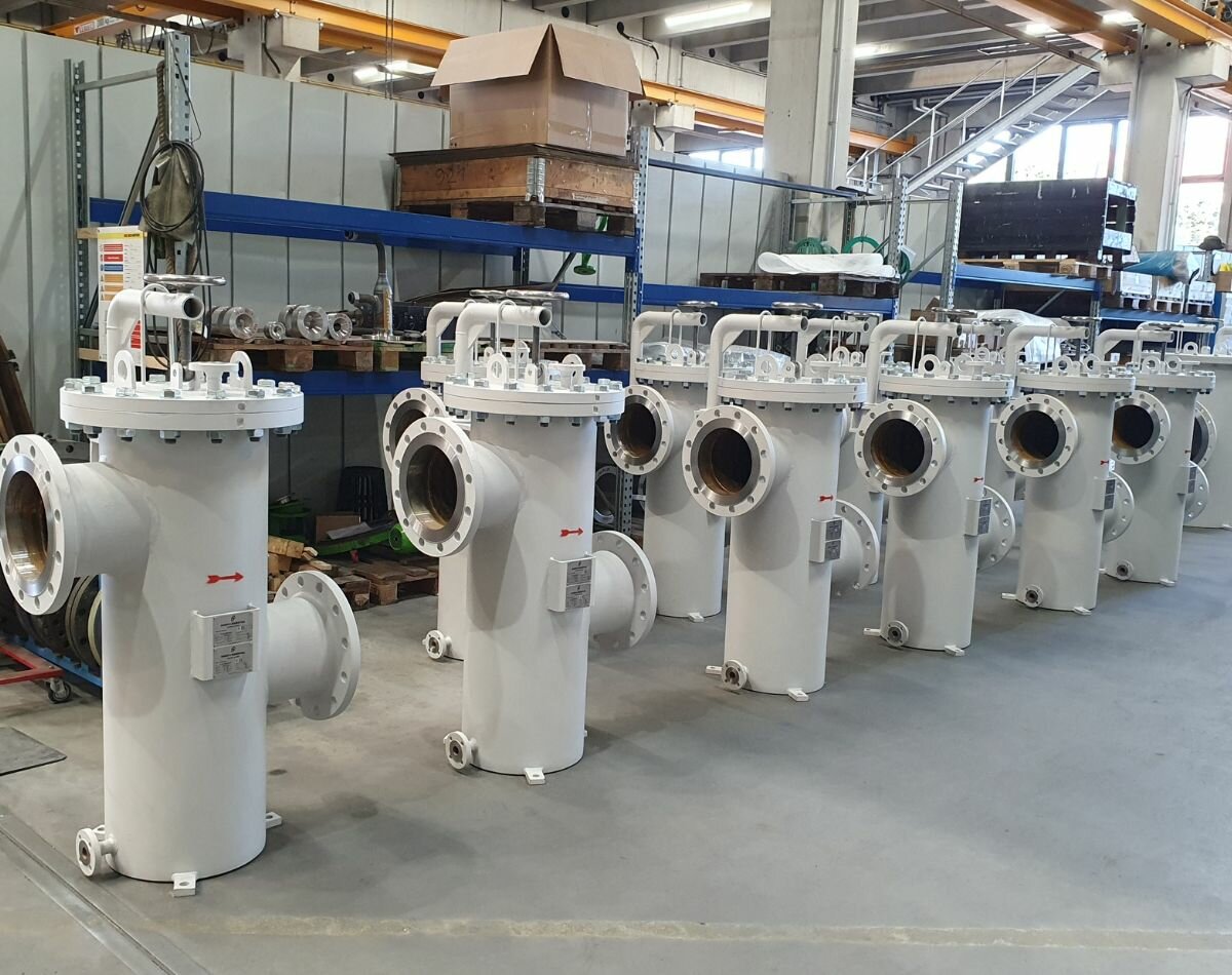 einfachfilter 30 in der industrie im einsatz