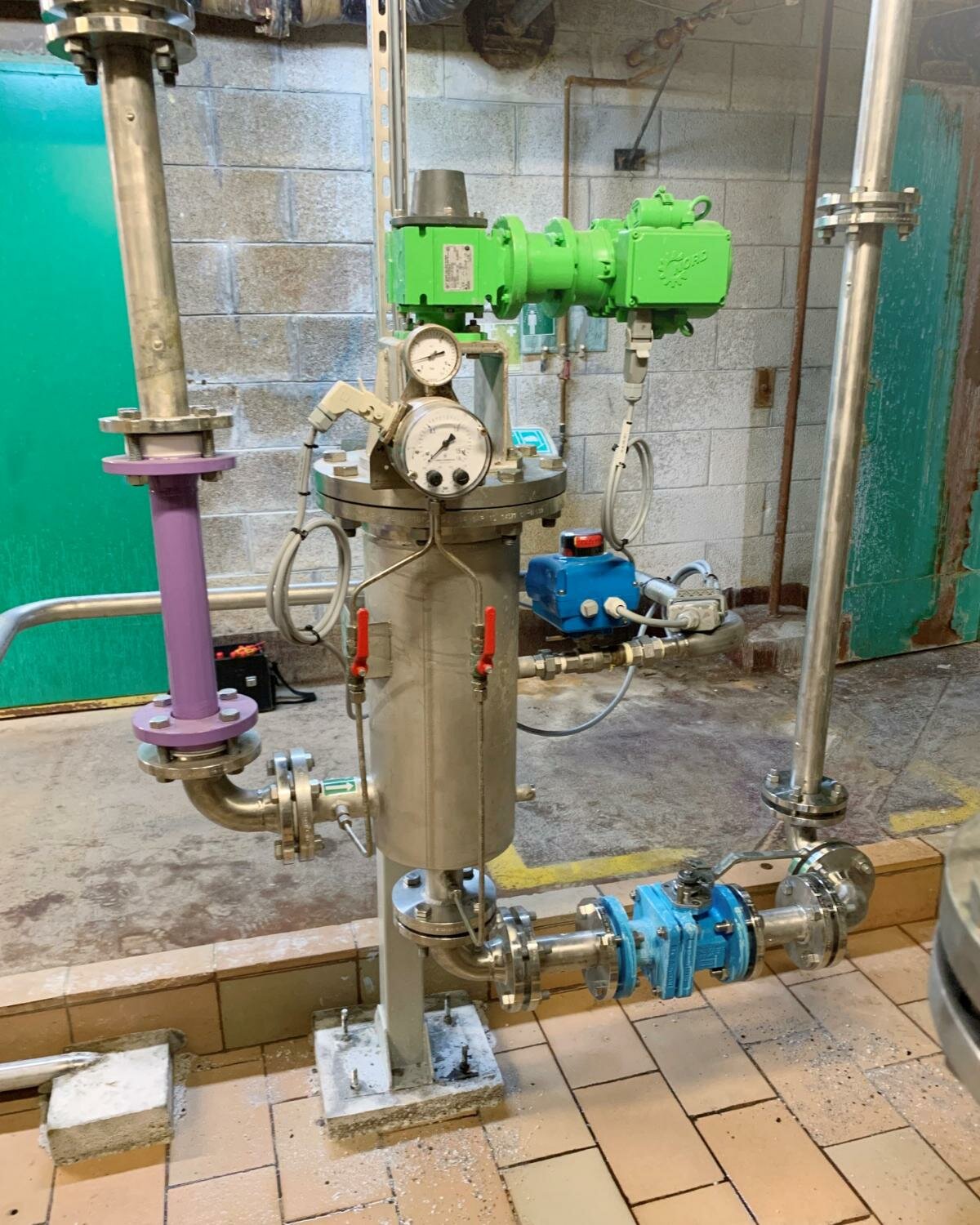 Rückspül-Trommelfilter S im Einsatz
