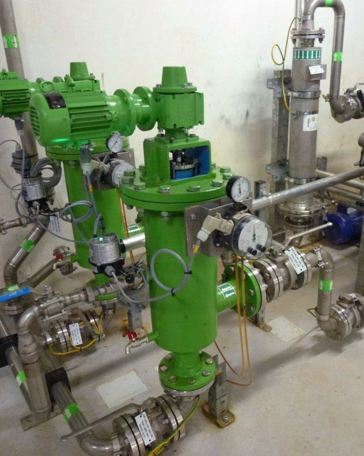 Rückspül-Trommelfilter S im Einsatz