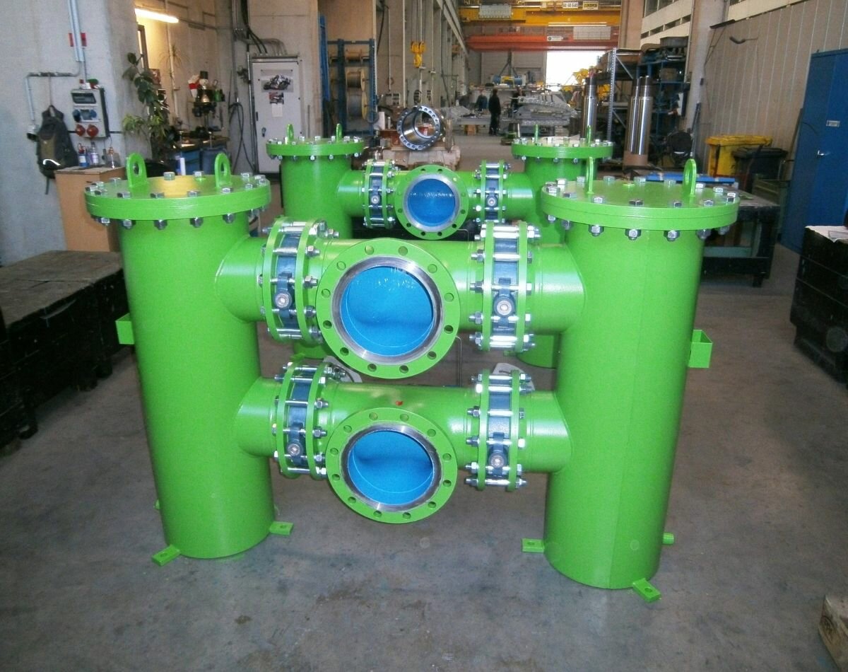 Doppelfilter 40 in der Industrie im Einsatz