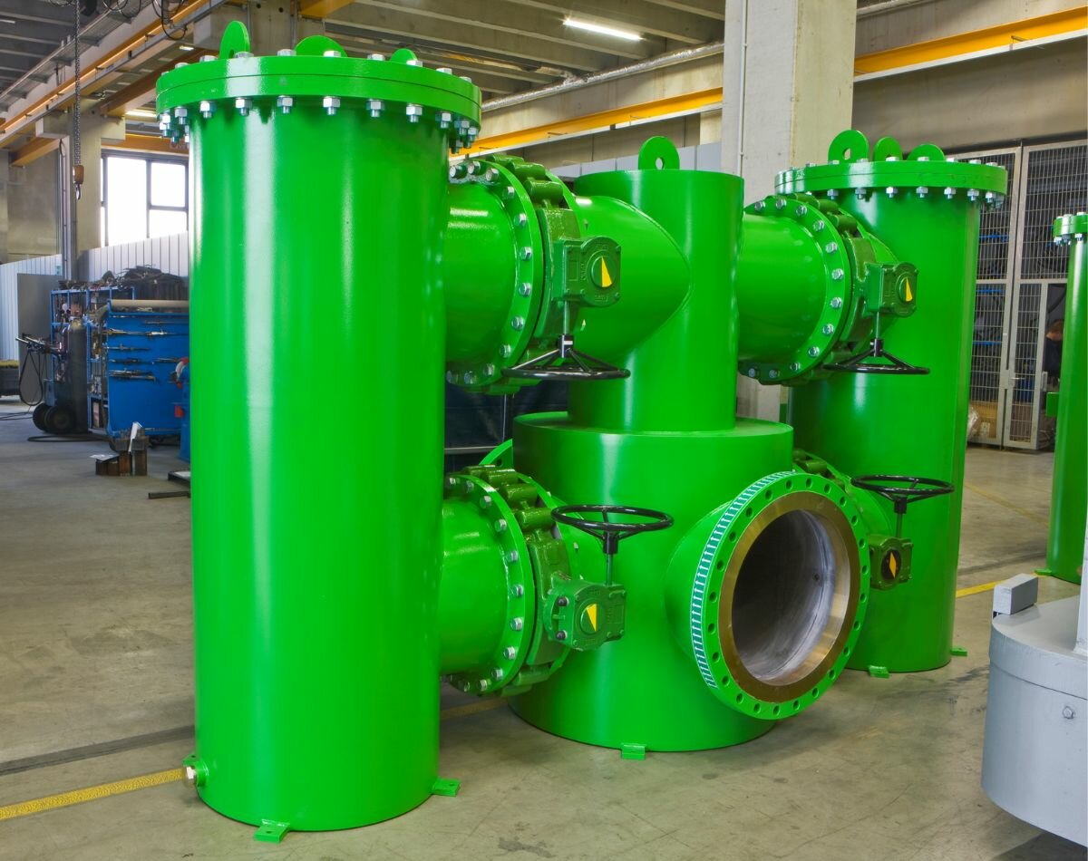 Doppelfilter 40 im industriellen Einsatz